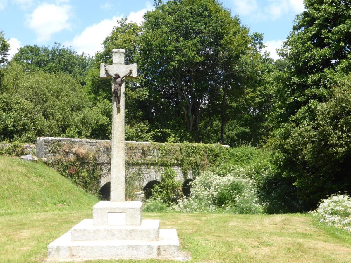 Ty Dreux Entre Terre Et Mer Panzió Saint-Thégonnec Kültér fotó